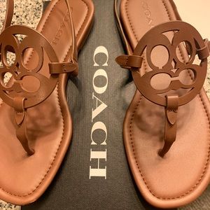 *Flash Sale *Signature coach sandals
